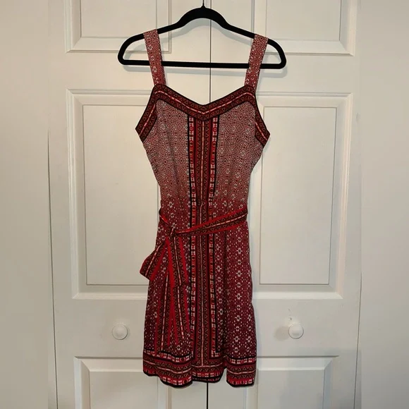 white house black market red lace dress Red Lace Dress WITH POCKETS from White House Black Market with button detailing